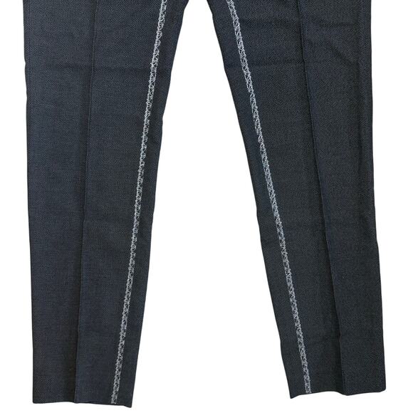 NWT Tahari Ivana Tapered Dress Pants Wear to Work Trousers Womens Size 2 Gray - Picture 5 of 11